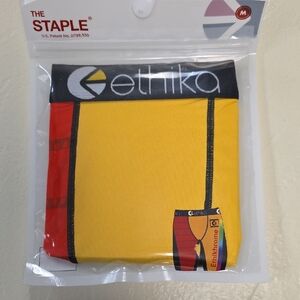 Ethika Bold Yellow Boxer Briefs